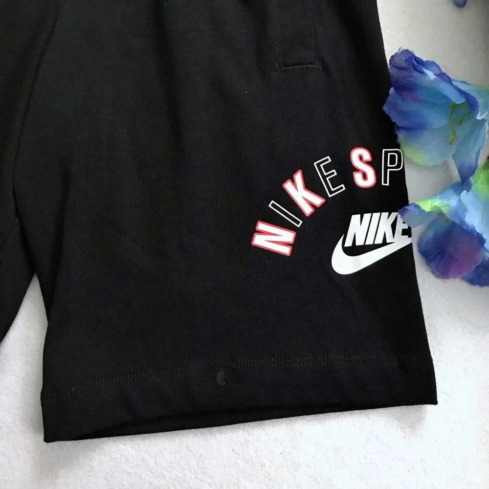Nike NWT Black Performance Sweat Shorts Boys S